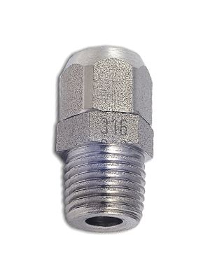 Quick connector with BSPT thread