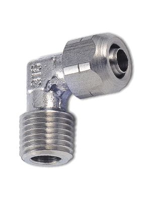 L quick connector with BSPT male thread