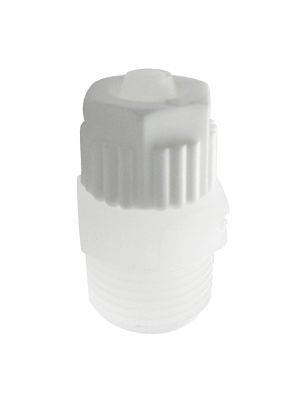 Quick connector with BSPT male thread