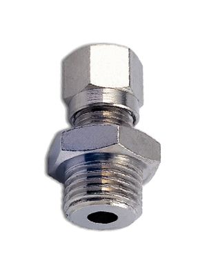 Connection plug with BSPP external thread