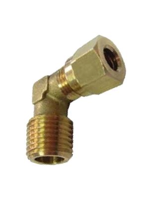 L-clamp ring connector with BSPT male thread