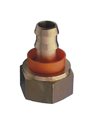 Hose connector with BSPP internal thread