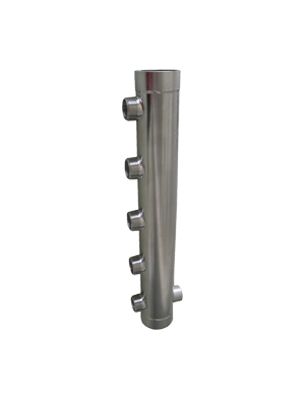 Distributor tube made of stainless steel AISI 304