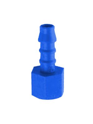 Hose connector male with BSPT internal thread