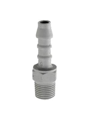 Hose connector female with NPT male thread