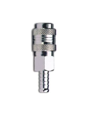 Quick coupling connector with hose connection