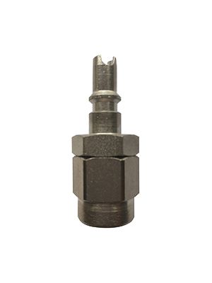 Quick coupling connector with plug connection, DN 5.2