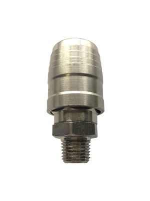 Male quick-connect connector with BSPT thread, DN 5.2