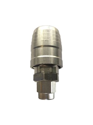 Quick coupling connector with plug connection, DN 5.2