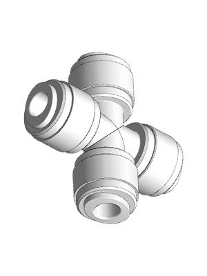 Cross-connector terminal connector