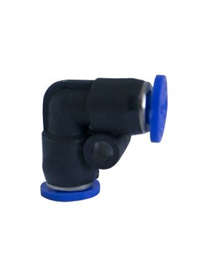 Compact L-connector connector