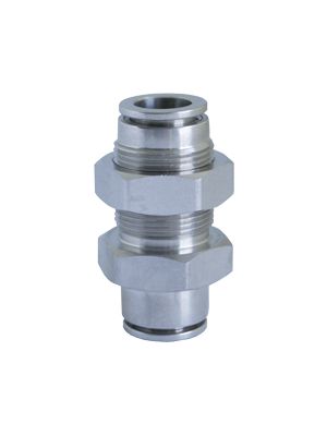 Bulkhead connector port