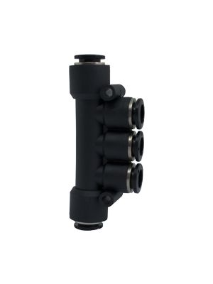 Reduced multi-T plug connector
