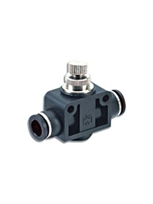 Flat flow regulator metric, unidirectional, nickel plated with grip regulation