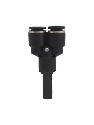 Reduced Y-connector with handle