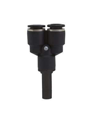 Y-connector with handle