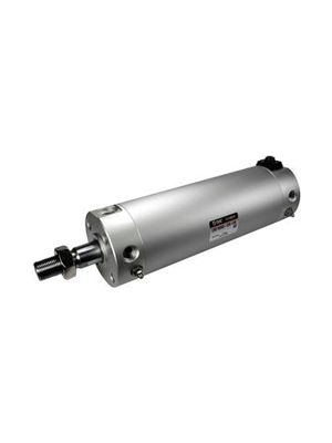 SMC Pneumatics - C (D) BG1, pneumatic cylinder, double acting, standard piston rod, end position locking