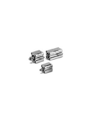 SMC Pneumatics - C (D) QS, compact cylinder, double acting, standard piston rod