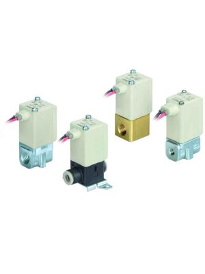 SMC Pneumatics - Compact Direct Actuated 2/2-Way Solenoid Valve [VDW]