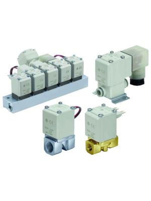 SMC Pneumatics - Direct operated 2/2-way solenoid valve [VX2]