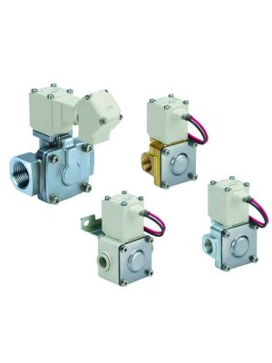 SMC Pneumatic - Pilot operated 2/2-way solenoid valve [VXD]
