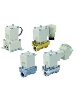 SMC Pneumatic - Forced-controlled 2/2-way solenoid valve [VXZ