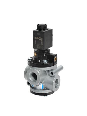 Univer - seat / solenoid valve for compressed air G1 / 4 U1 3/2 NC