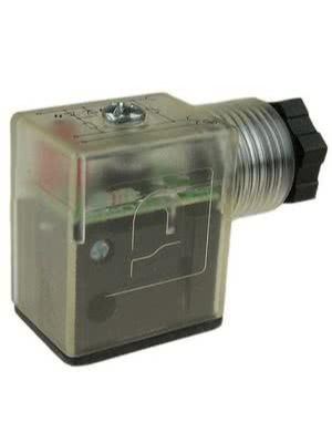 Device plug with diode type B, suitable for magnetic coils 70-250V 2000er series