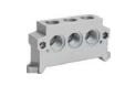 Univer - Entrance plate island mounting universal system ISO 1 G3 / 8