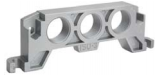 Univer - Entrance plate island mounting universal system ISO 3 G1