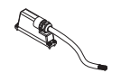 Univer - Flying connector sleeve type D-sub according to standards CEI 20-22 OR II prewired for 24 coils (cable 10m) Mounting screws M3x12