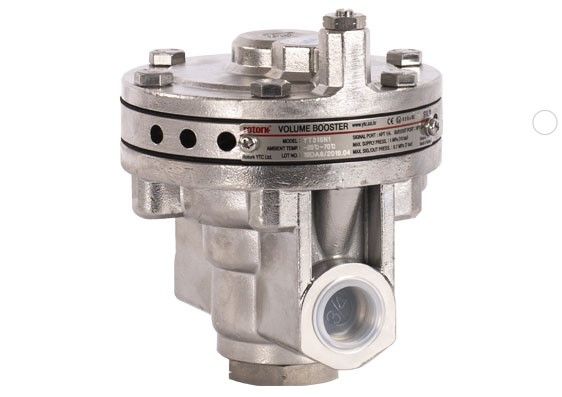 YTC volume booster stainless steel 3/4 NPT