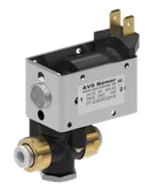 3/2-Way Solenoid Valve with separating membrane - Type ETV Series 100 - DN: 2 - ETV-139-F20-6FF-024/=-R0