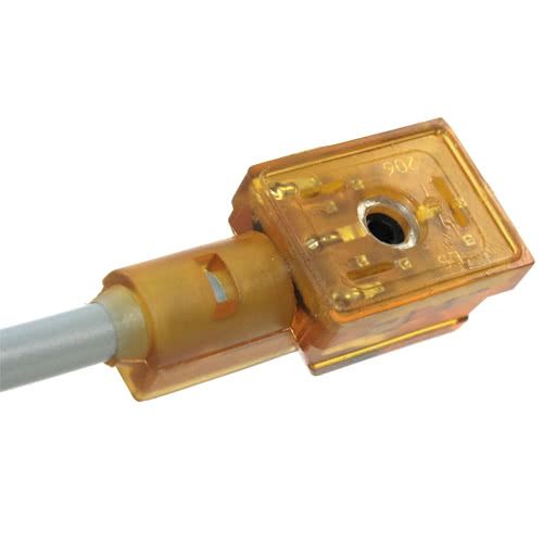 Luminous cable socket type B (I) 230V AC with LED and protective circuit - 3,0m PUR cable