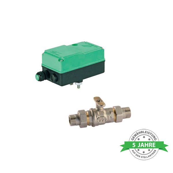 Comparato - Ball valve electric - Diamant 2000, 2-way 3/4 "M / M, DN20, PN16, 230V