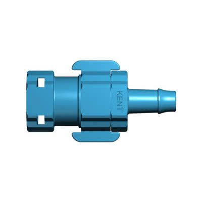 3/16 "Coll. 4 with valve for hose connection, female