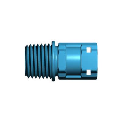 1/4 "NPT coll. 4 with screwed closure valve, female