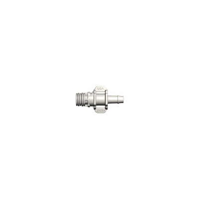 3/16 "Coll. 4 open counterpart to valve closure for hose connection, male