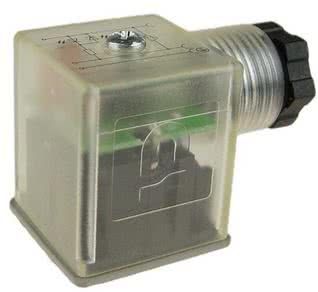 Device plug with diode and varistor type A, suitable for solenoid 70-250V 7000er series