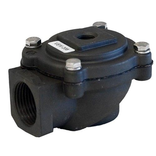 Mecair impulse diaphragm valve 2/2-way, NC, G 1;, pneumatic, without rivets