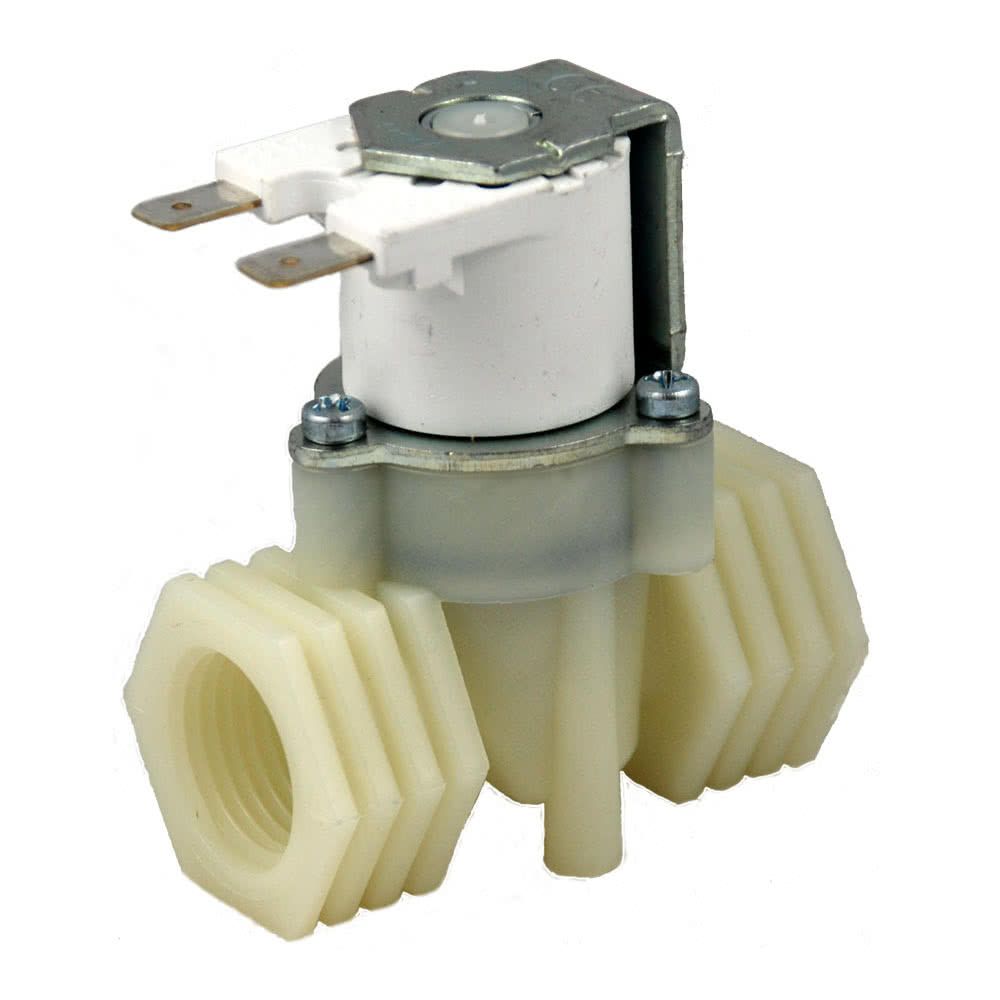 RPE - 2-way plastic solenoid valve G 3/8 "- 4105NC 12V AC / DC