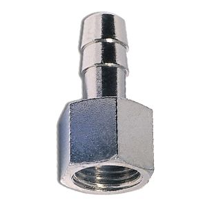 Hose connector female with BSPP male thread