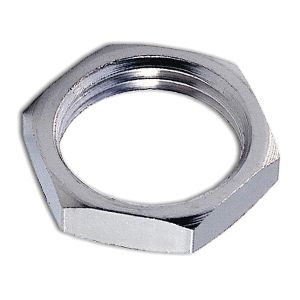 Threaded nut with BSPP & metric thread