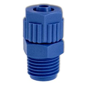 Quick connector with BSPT male thread