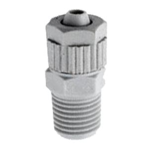 Quick connector with NPT male thread