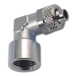 L quick connector with BSPP female thread