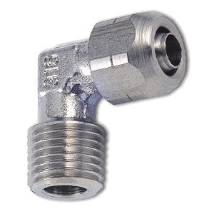 L quick connector with BSPT male thread