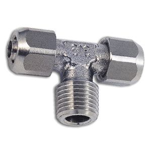 T quick connector with BSPT male thread