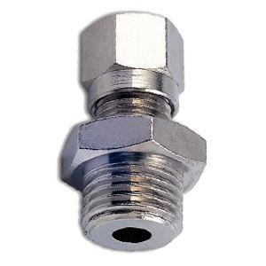 Connection plug with BSPP external thread