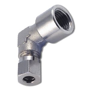 L-connector with BSPP female thread